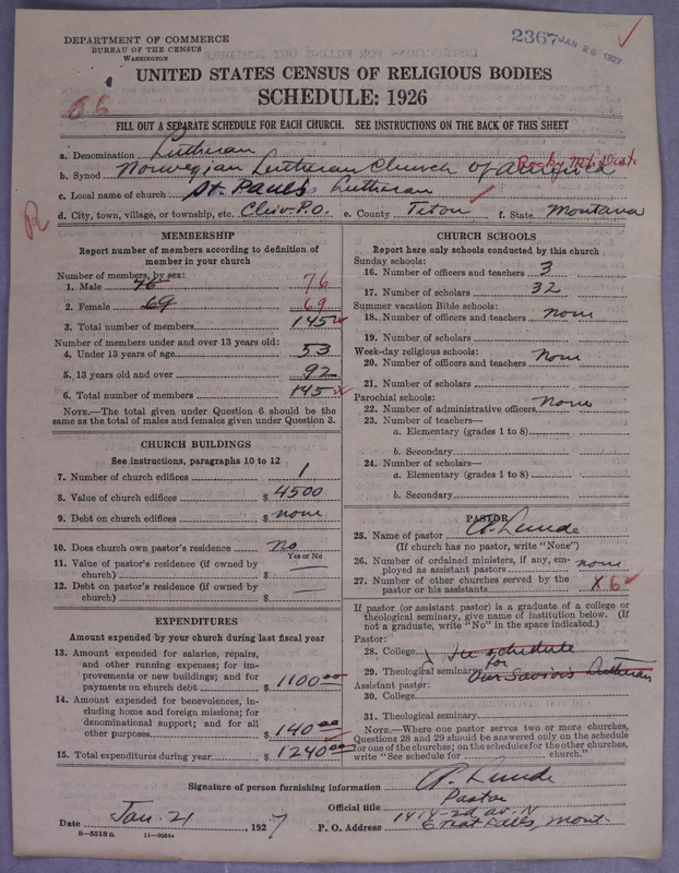 Scan of Norwegian Lutheran Church of America: 2367