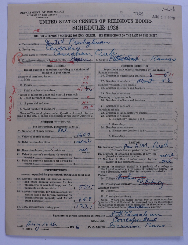 Scan of United Presbyterian Church of North America: 768