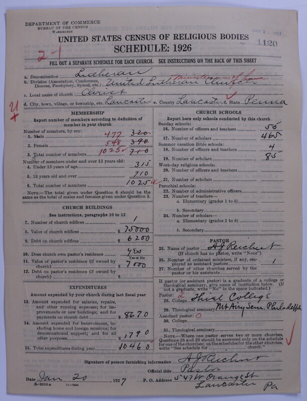 Scan of United Lutheran Church in America: 1120