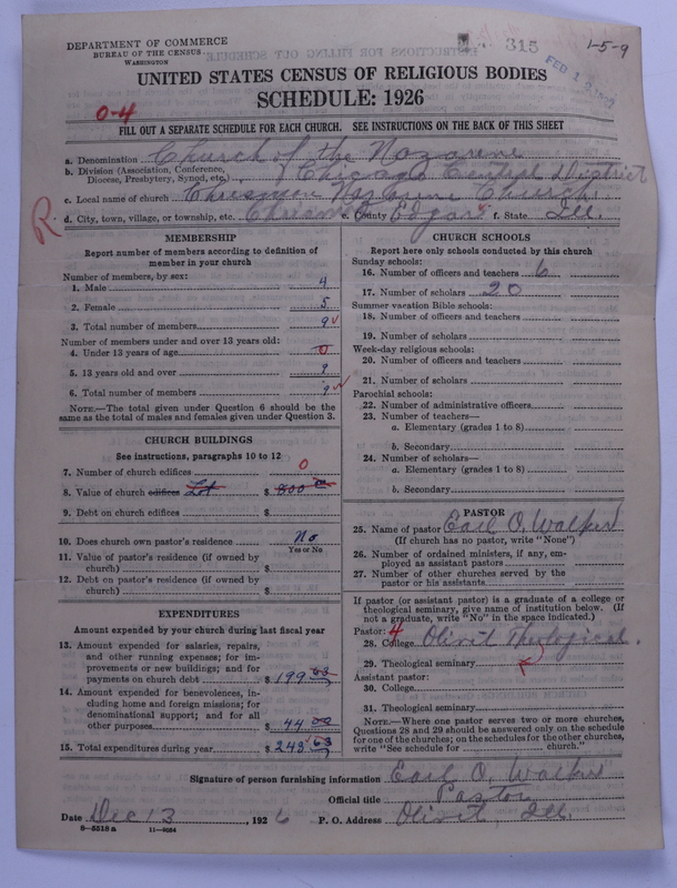 Scan of Church of the Nazarene: 315