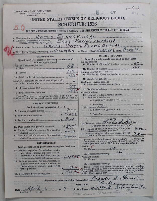 Scan of Evangelical Congregational Church: 47