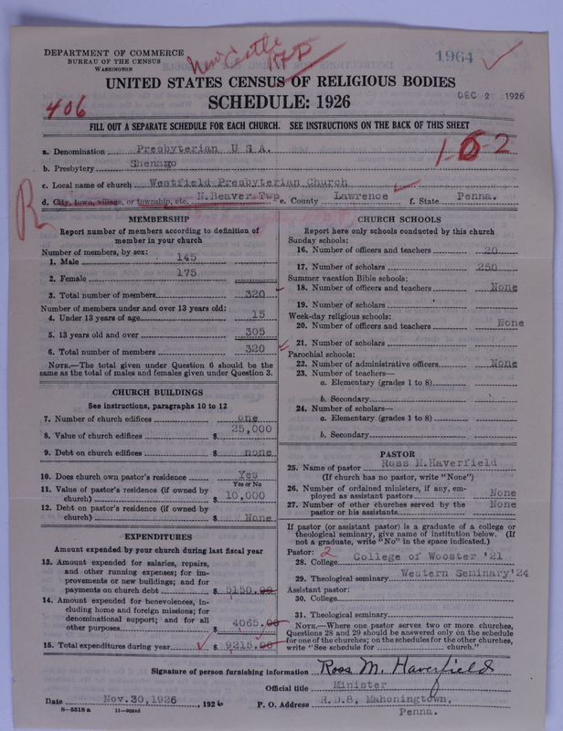Scan of Presbyterian Church in the United States of America: 1964