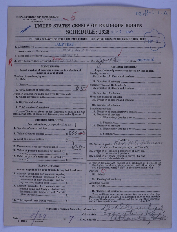 Scan of Negro Baptists: 9379