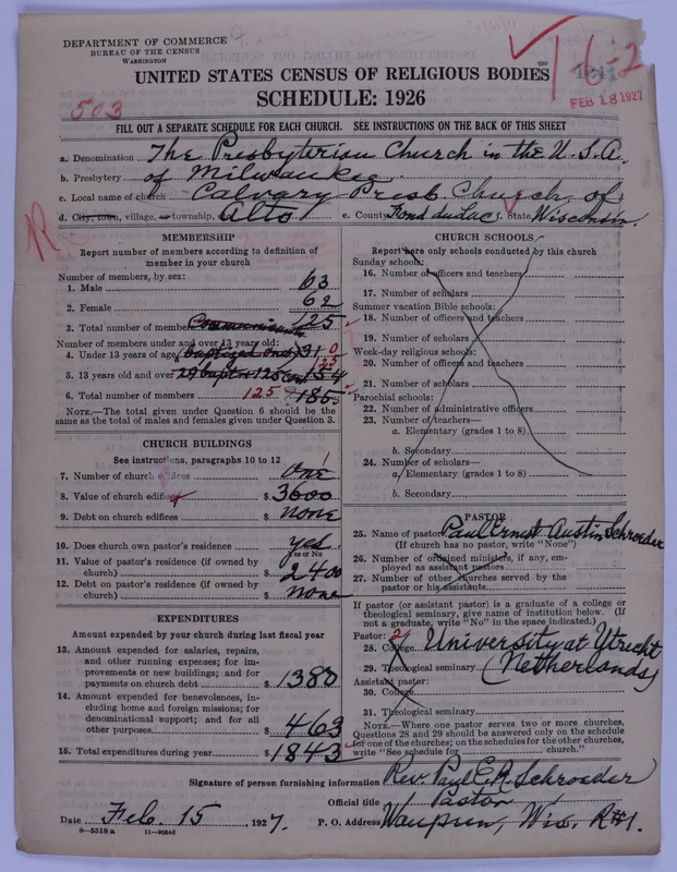 Scan of Presbyterian Church in the United States of America: 4241