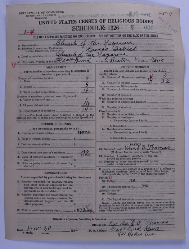 Scan of Church of the Nazarene: 600