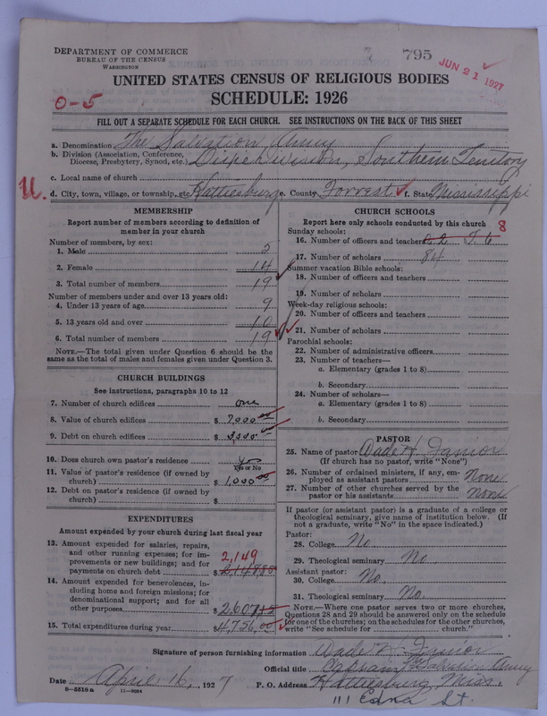 Scan of Salvation Army: 795