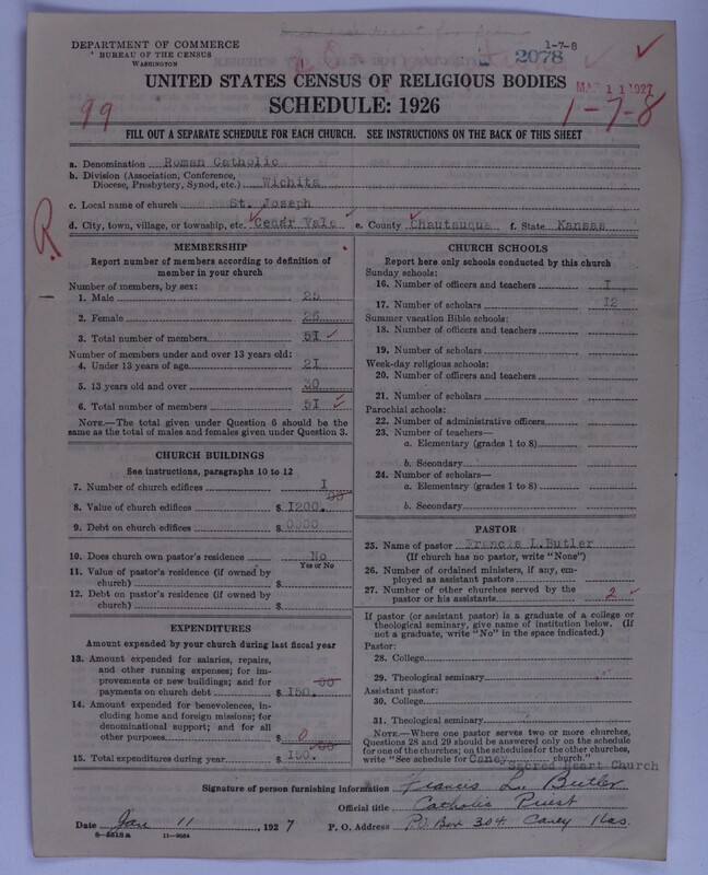 Scan of Roman Catholic Church: 2078