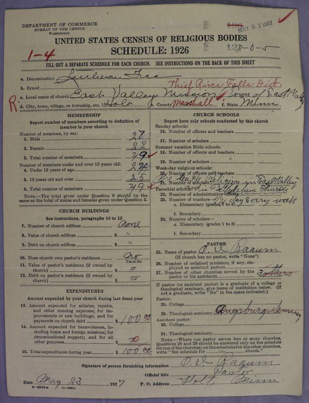 Scan of Lutheran Free Church: 127