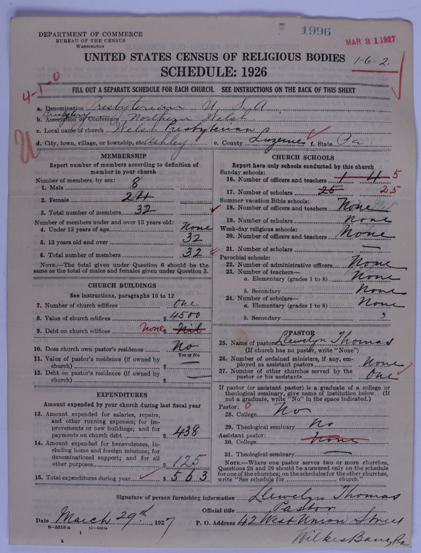 Scan of Presbyterian Church in the United States of America: 1996