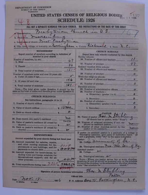 Scan of Presbyterian Church in the United States: 1157