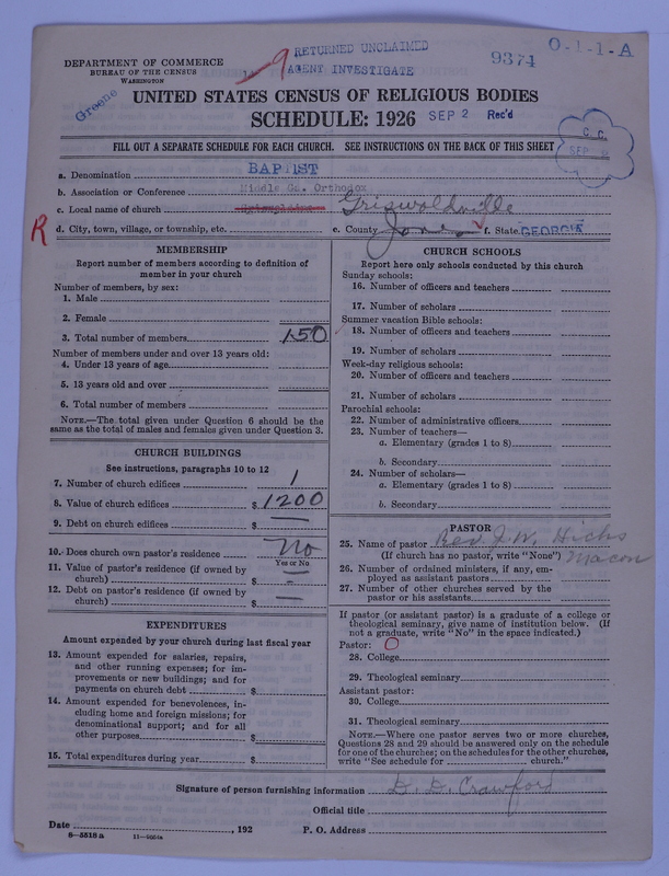 Scan of Negro Baptists: 9374