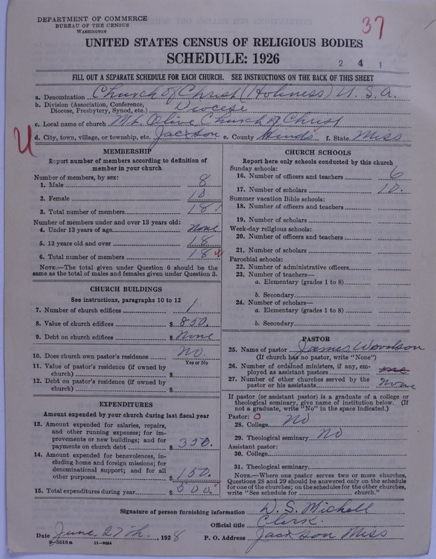 Scan of Church of Christ (Holiness) U.S.A.: 37