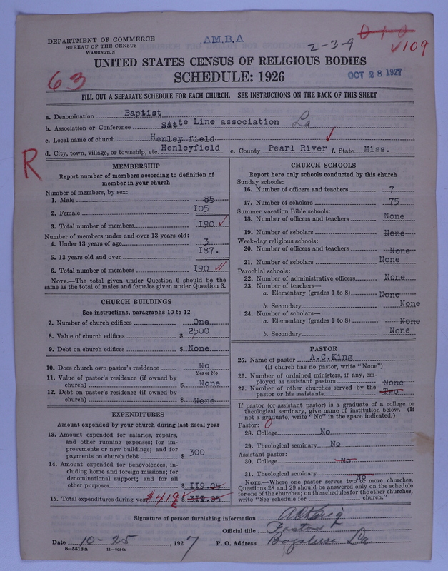 Scan of Landmark Baptist of America: 109