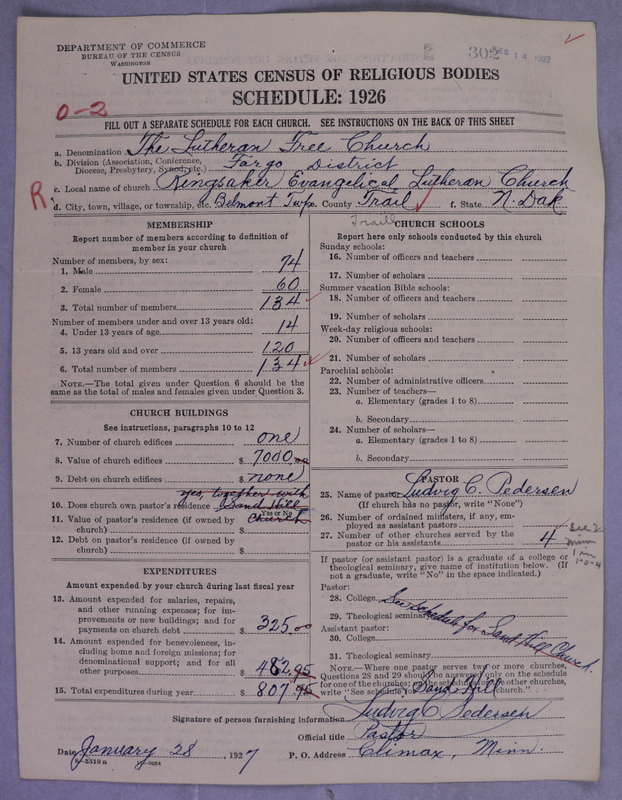Scan of Lutheran Free Church: 302