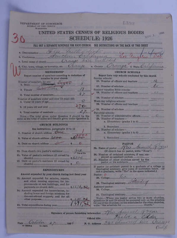 Scan of Free Methodist Church of North America: 1352
