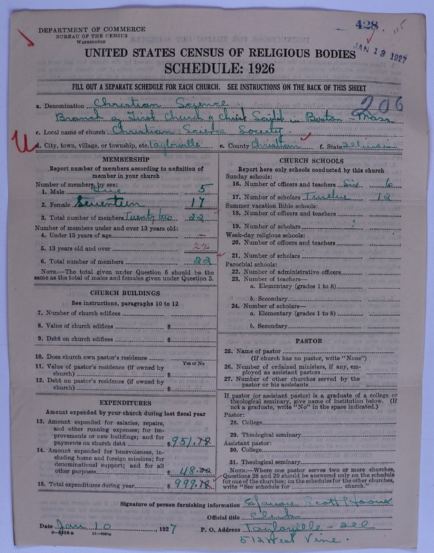 Scan of Church of Christ, Scientist: 428