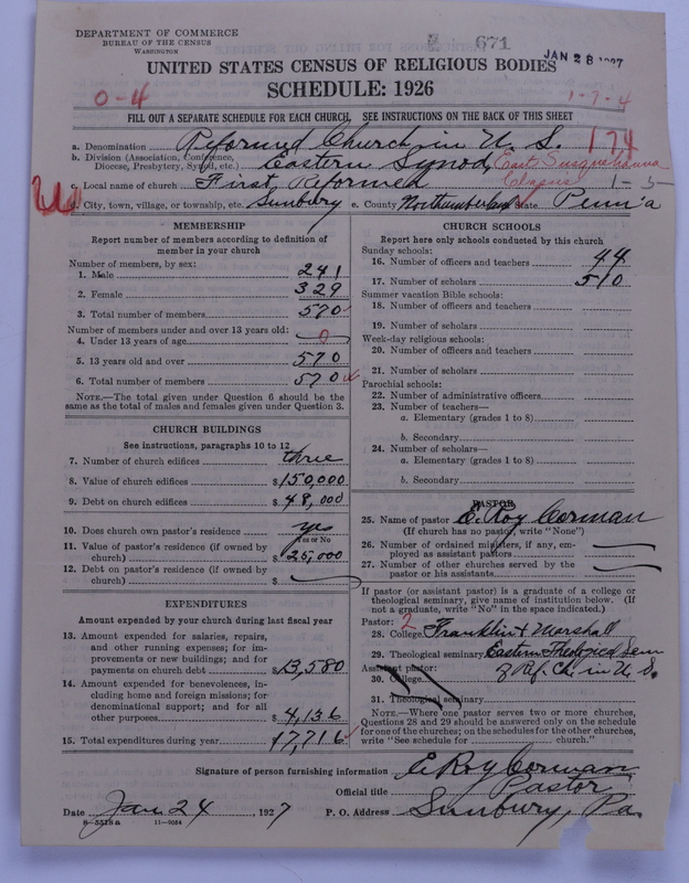 Scan of Reformed Church in the United States: 671