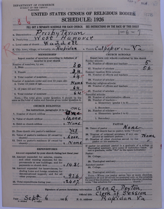 Scan of Presbyterian Church in the United States: 278