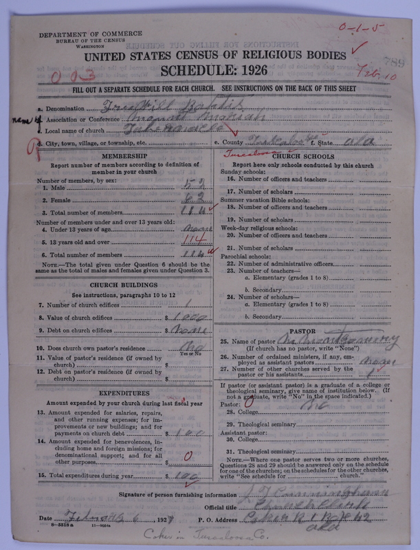 Scan of Free Will Baptists: 789