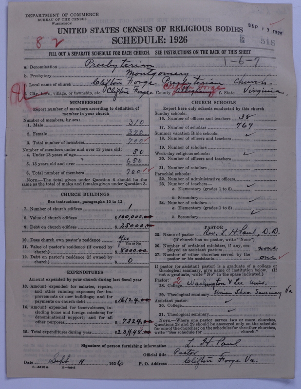 Scan of Presbyterian Church in the United States: 518
