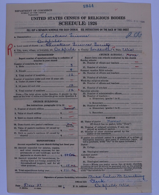 Scan of Church of Christ, Scientist: 1844