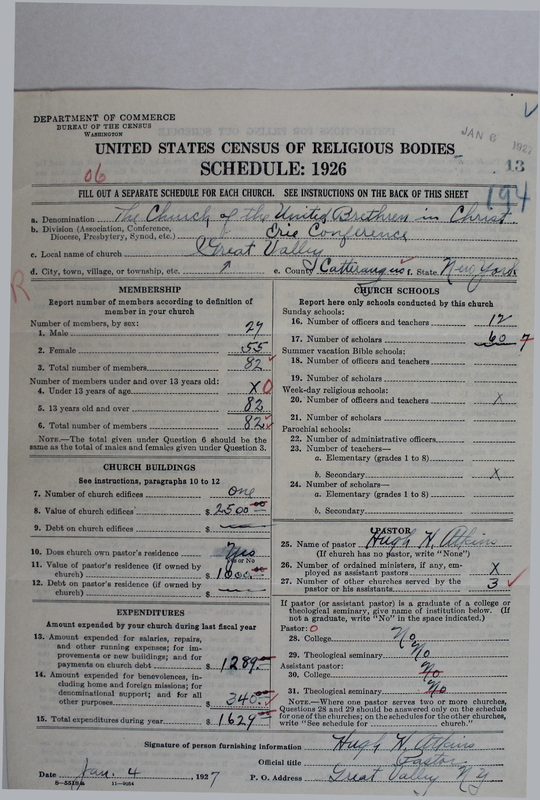 Scan of Church of the United Brethren in Christ: 13