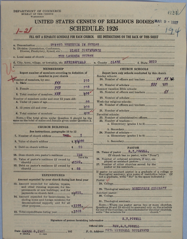 Scan of Church of the United Brethren in Christ: 624