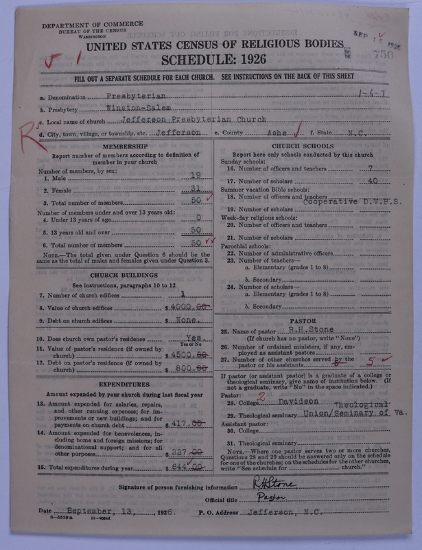 Scan of Presbyterian Church in the United States: 750