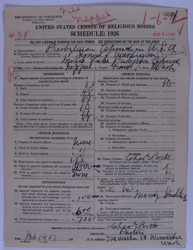 Scan of Presbyterian Church in the United States of America: 8291