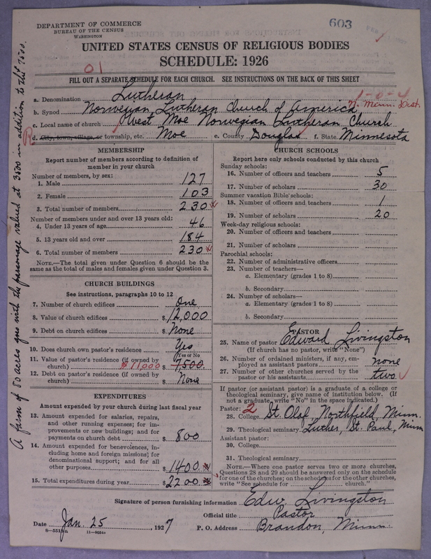 Scan of Norwegian Lutheran Church of America: 603