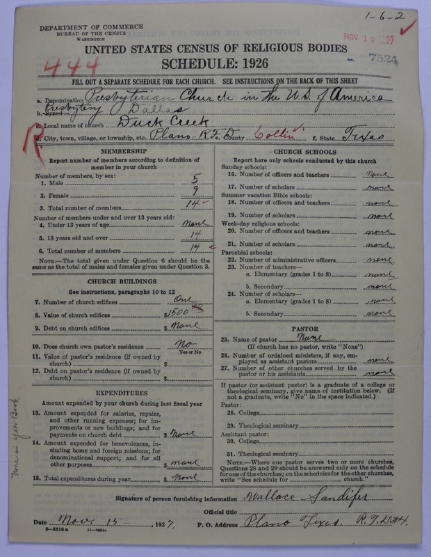 Scan of Presbyterian Church in the United States: 7524