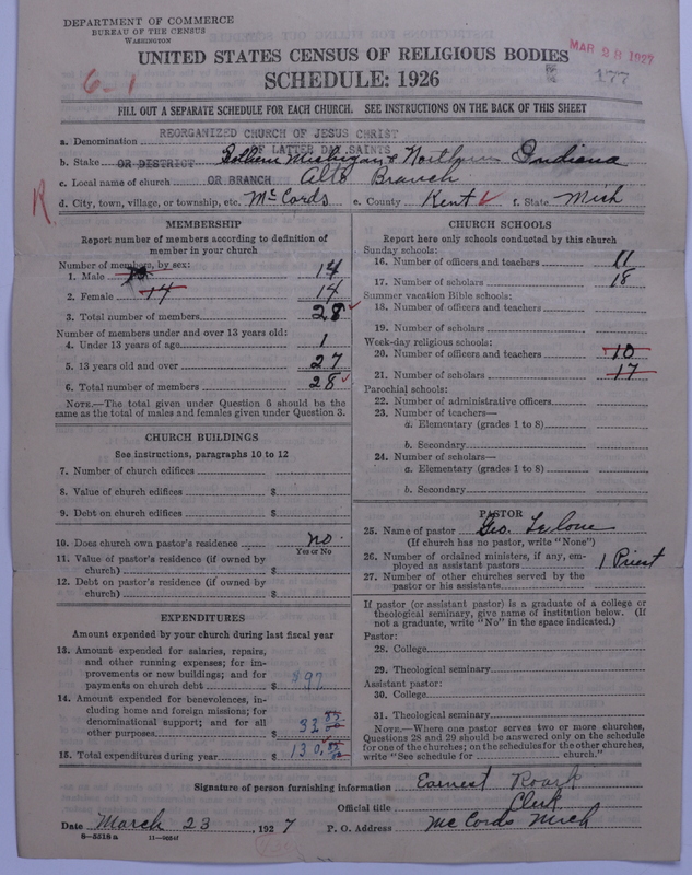 Scan of Reorganized Church of Jesus Christ of Latter Day Saints: 177