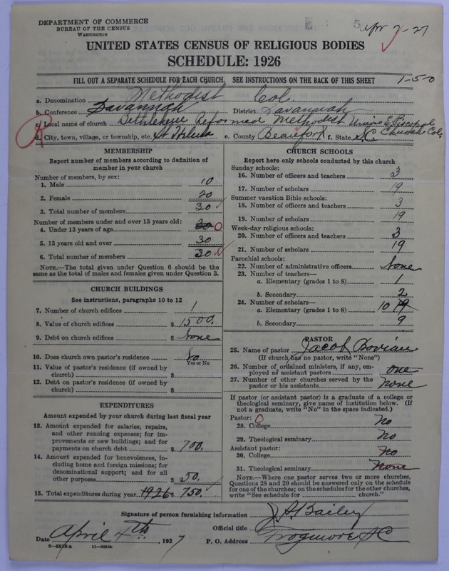 Scan of Reformed Methodist Union Episcopal Church: 5