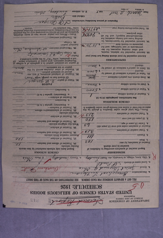 Scan of Synod of the Reformed Presbyterian Church of North America: 243