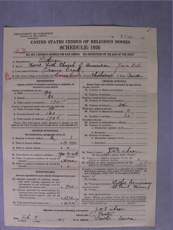 Scan of Norwegian Lutheran Church of America: 1233