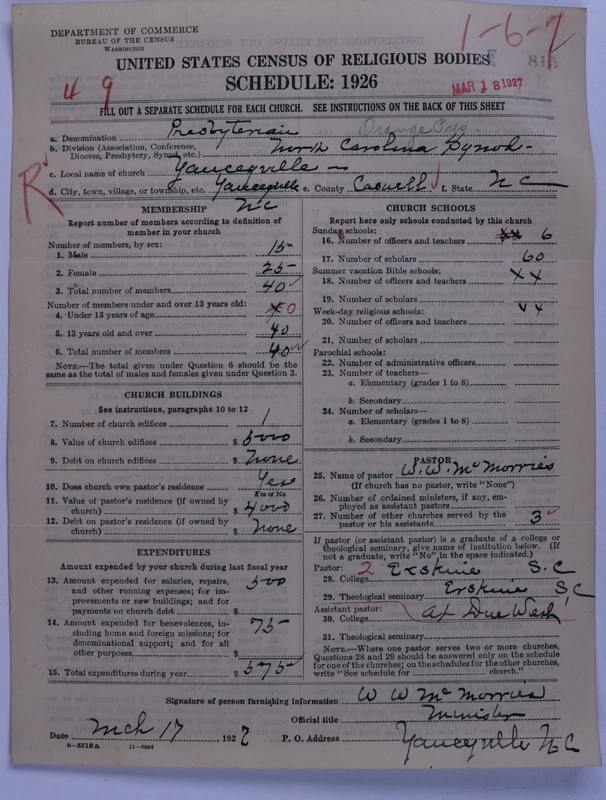 Scan of Presbyterian Church in the United States: 815