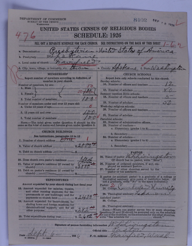 Scan of Presbyterian Church in the United States of America: 8402