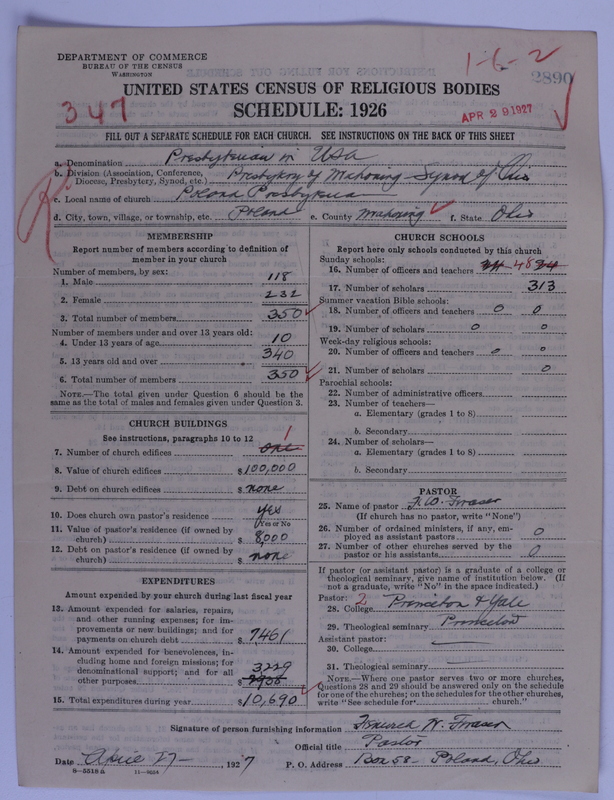 Scan of Presbyterian Church in the United States of America: 2890