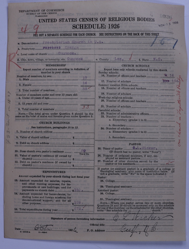 Scan of Presbyterian Church in the United States: 1026