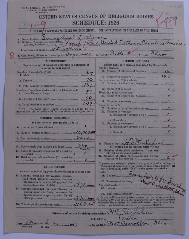 Scan of United Lutheran Church in America: 2074