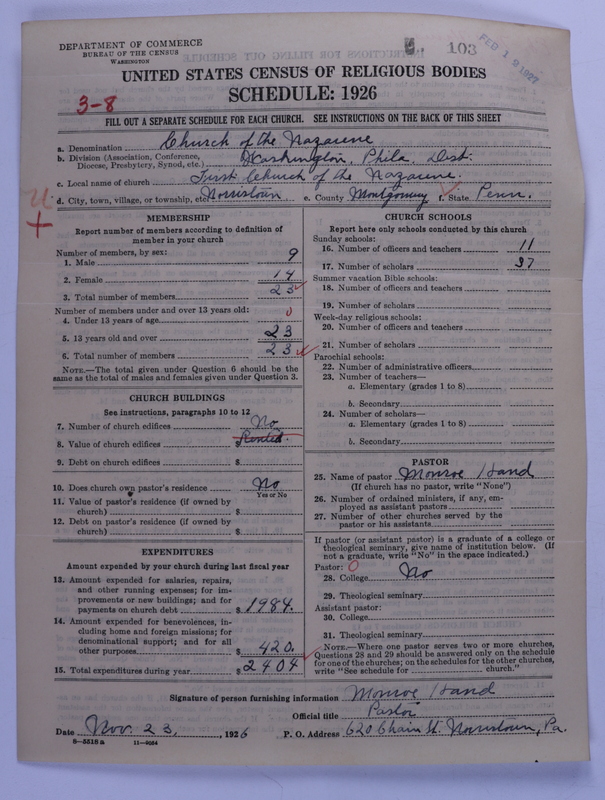 Scan of Church of the Nazarene: 103