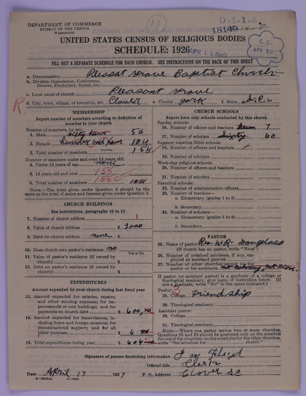 Scan of Negro Baptists: 18140