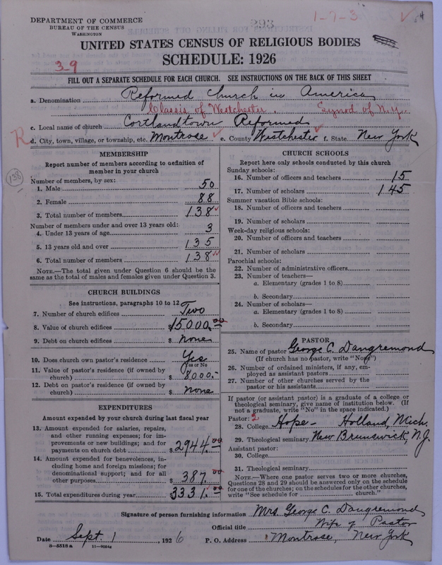 Scan of Reformed Church in America: 293
