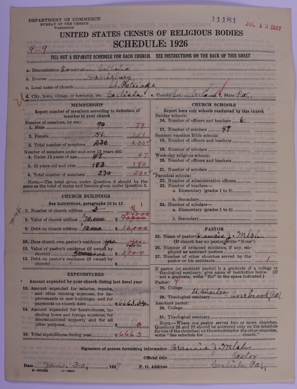 Scan of Roman Catholic Church: 11181