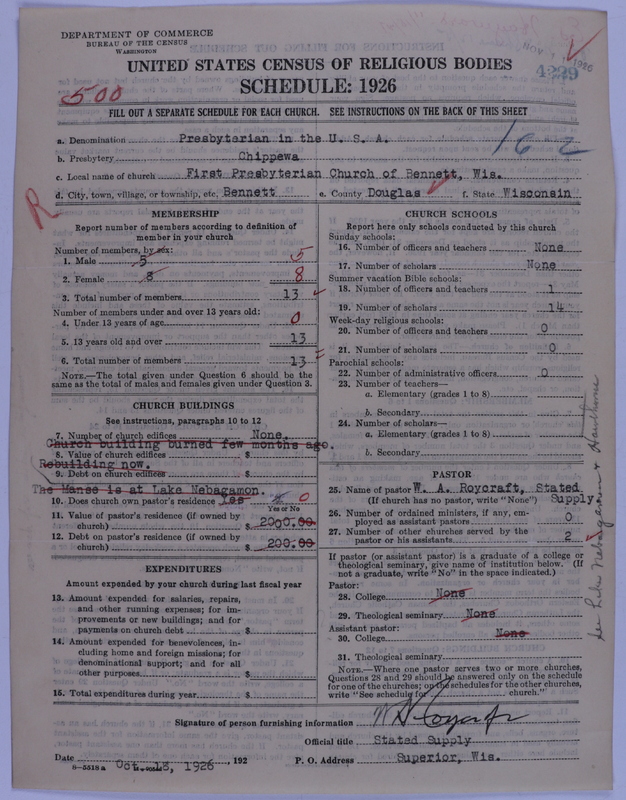 Scan of Presbyterian Church in the United States of America: 4229