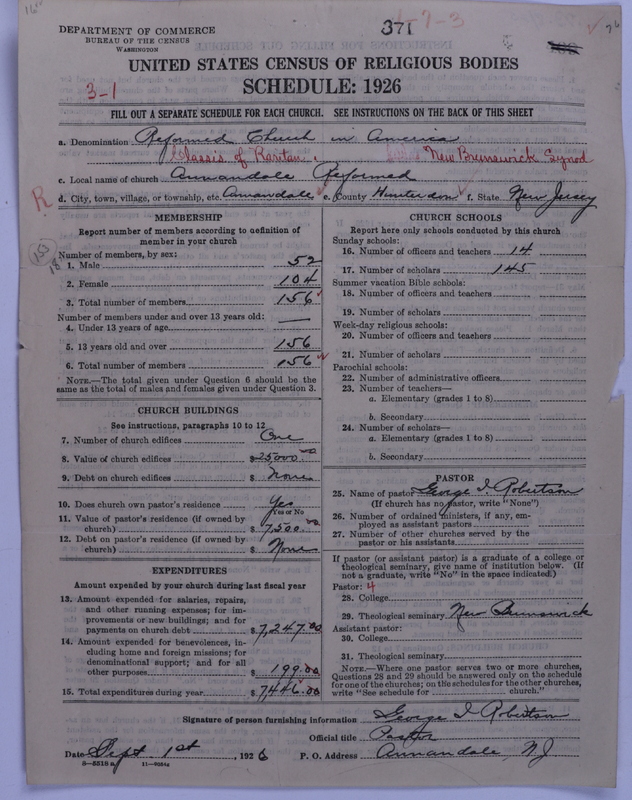 Scan of Reformed Church in America: 371