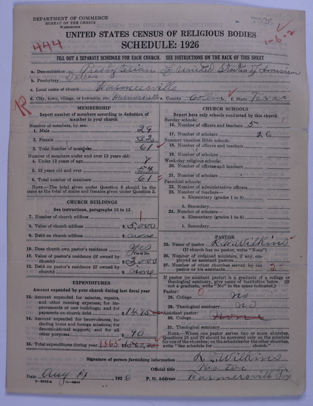 Scan of Presbyterian Church in the United States: 7526