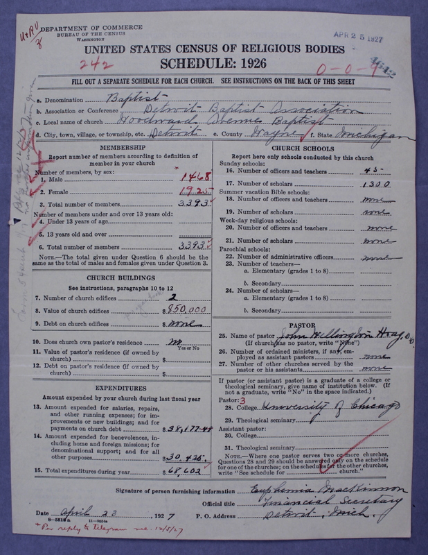Scan of Northern Baptist Convention: 4642