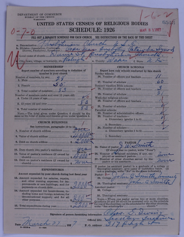 Scan of Presbyterian Church in the United States of America: 6543