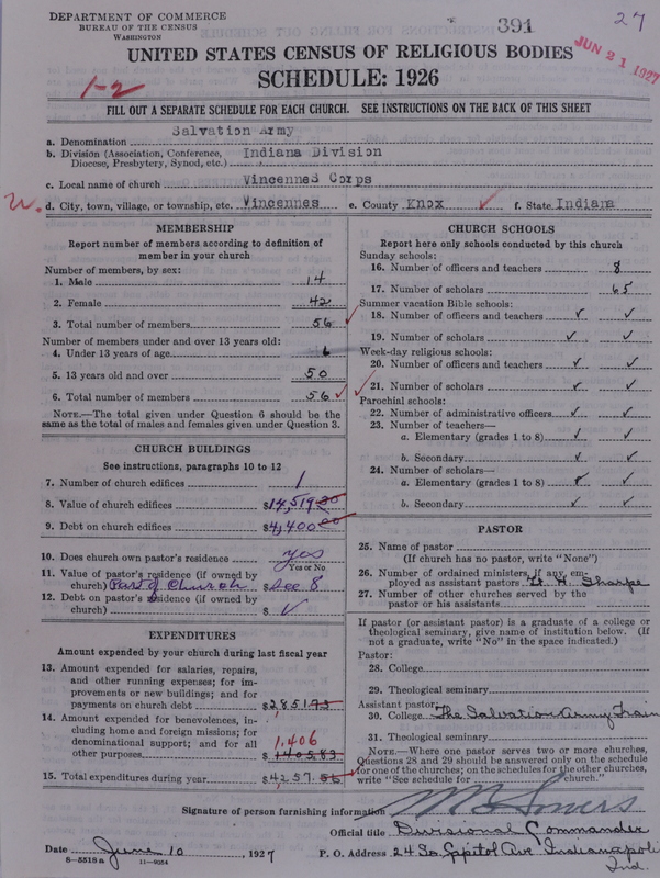 Scan of Salvation Army: 391